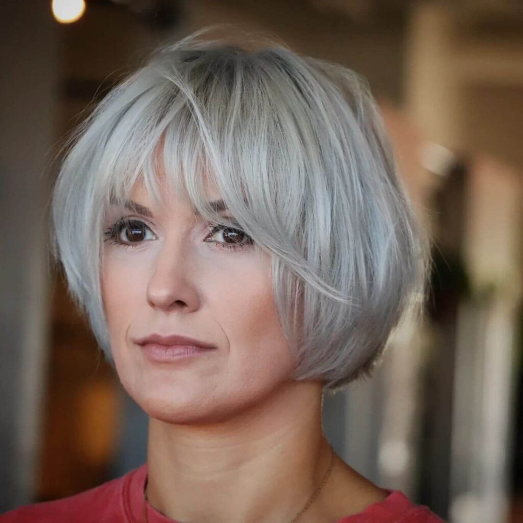 78 Trendy Short Hairstyles with Bangs: Perfect Styles for Layers, Older Ladies, and More 6 Short Hairstyles With Bangs