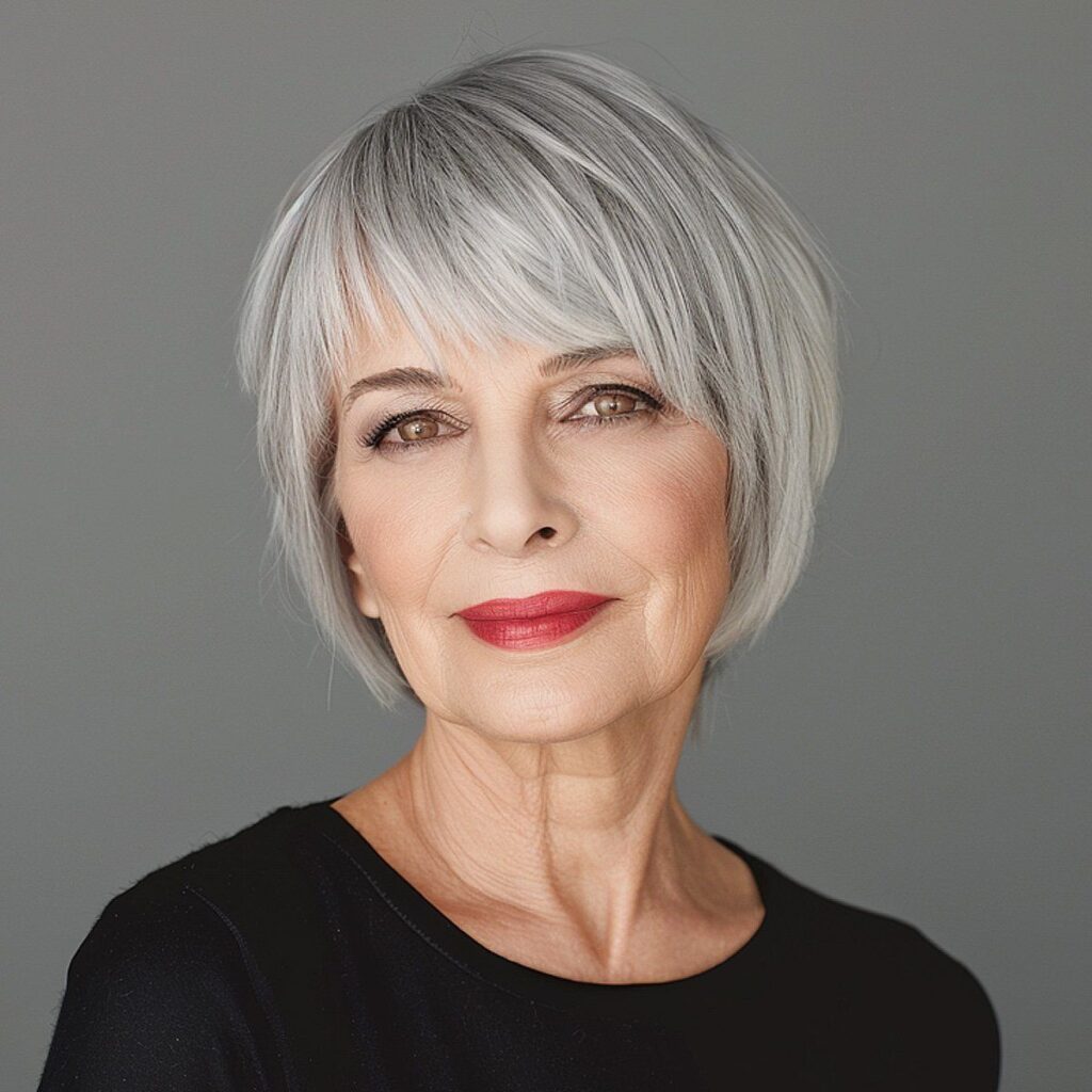 Short Hairstyles for Women Over 70