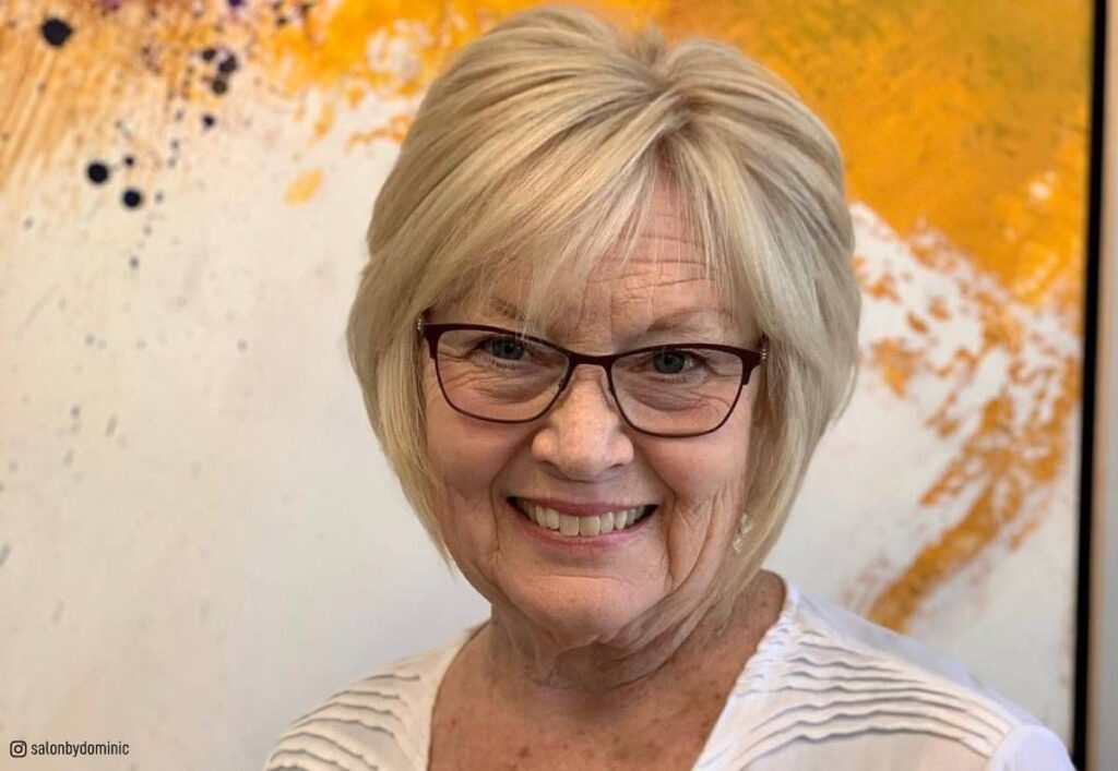 Short Hairstyles for Women Over 70