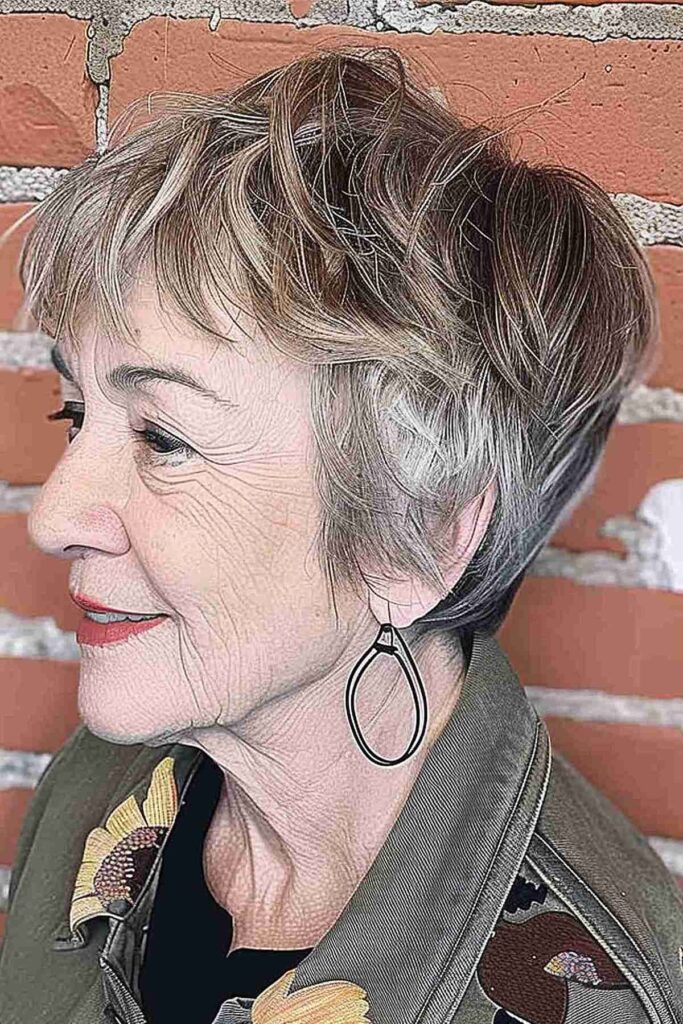 Short Hairstyles for Women Over 70