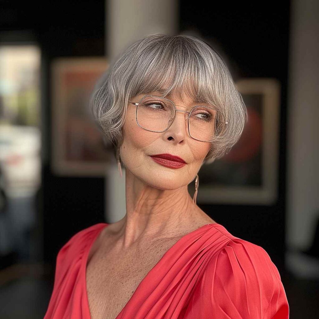 Short Hairstyles for Women Over 70