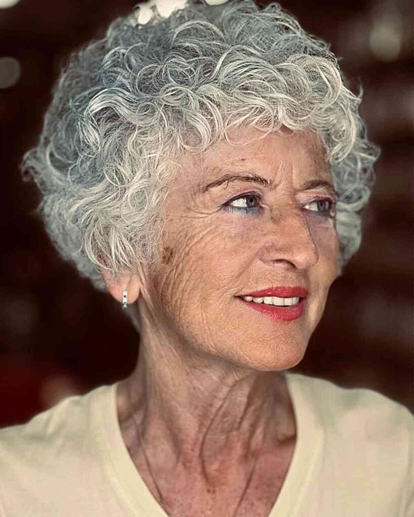 Short Hairstyles for Women Over 70