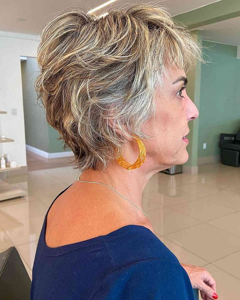 Short Hairstyles for Women Over 70