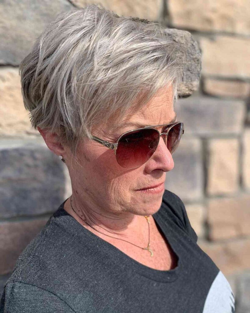 Short Hairstyles for Women Over 70