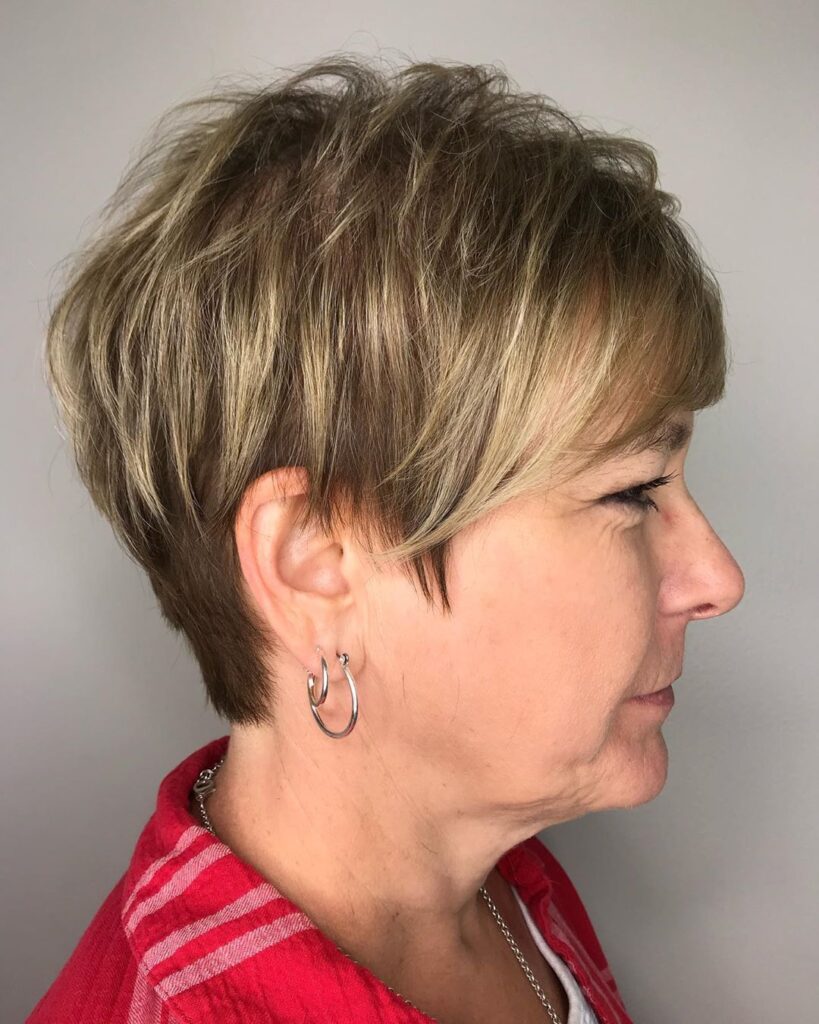 Short Hairstyles for Women Over 70
