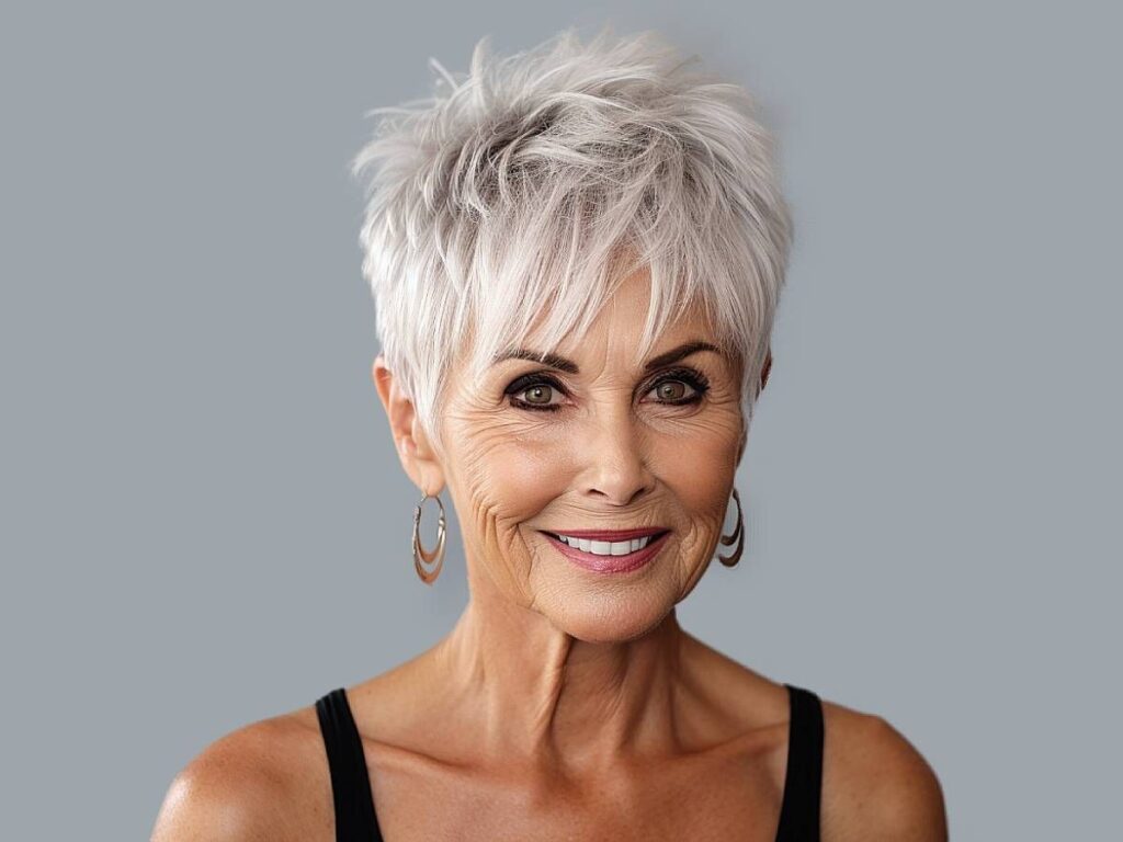 Short Hairstyles for Women Over 70