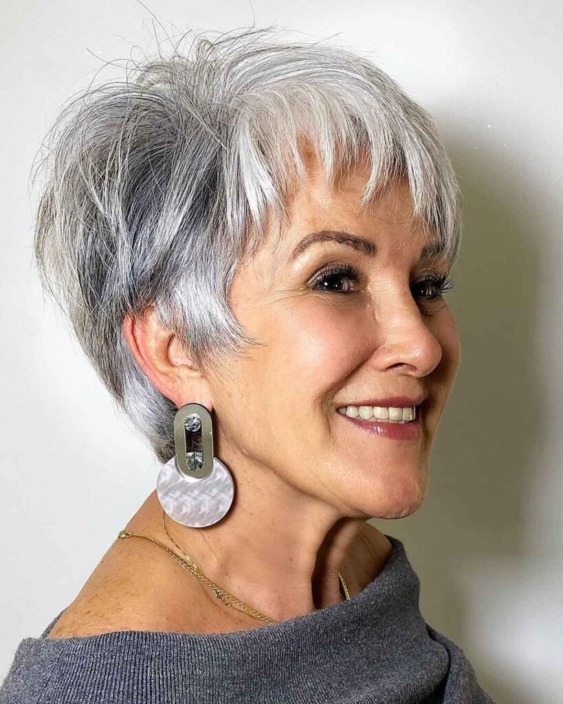 Short Hairstyles for Women Over 70