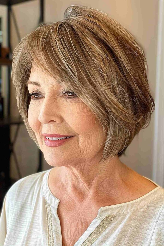 Short Hairstyles for Women Over 70