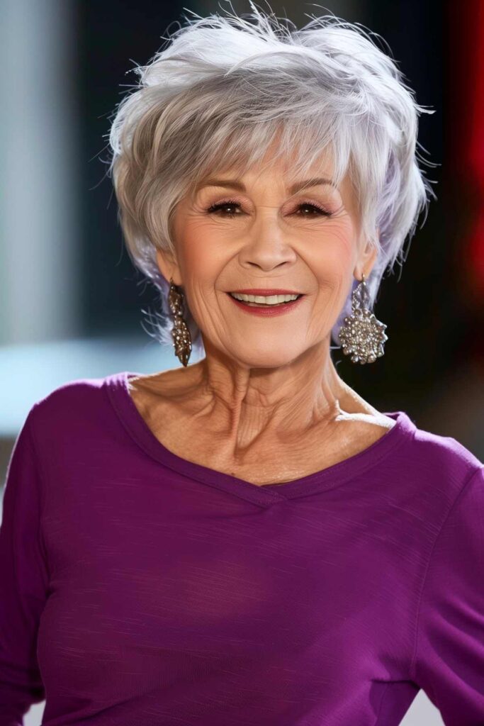 Short Hairstyles for Women Over 70