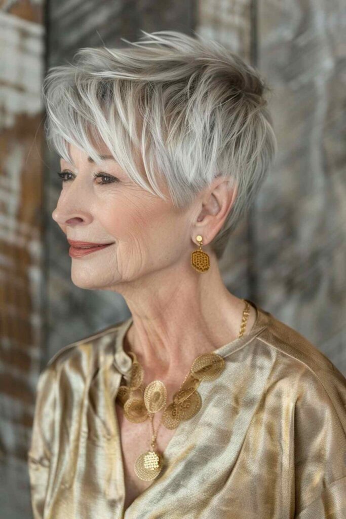 Short Hairstyles for Women Over 70
