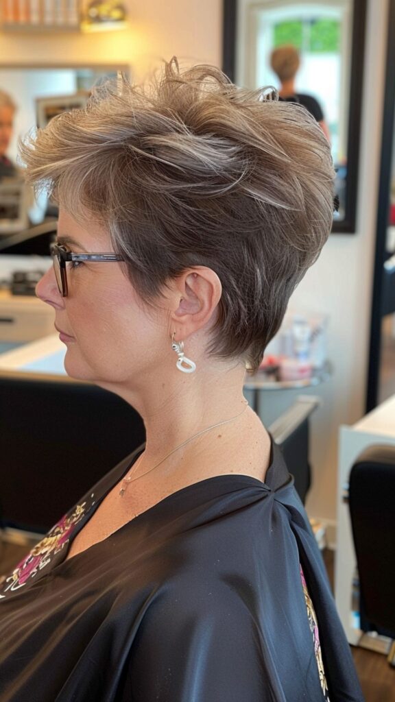 Short Hairstyles for Women Over 70