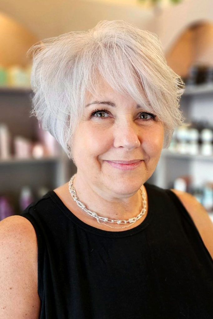 Short Hairstyles for Women Over 70
