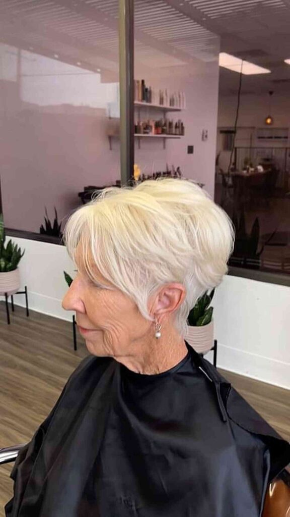 Short Hairstyles for Women Over 70