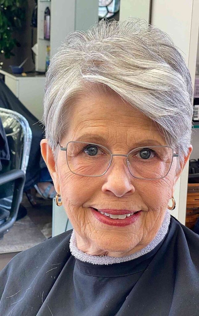Short Hairstyles for Women Over 70