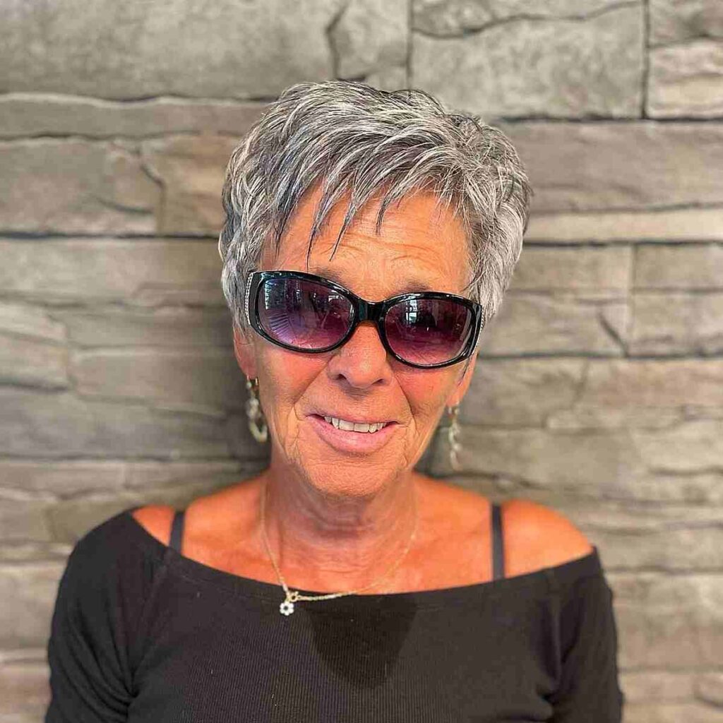 Short Hairstyles for Women Over 70