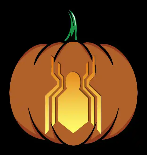 Spiderman Pumpkin Carving
