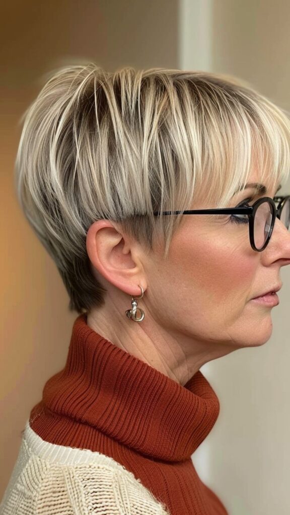 Hairstyles for Women Over 70 With Glasses