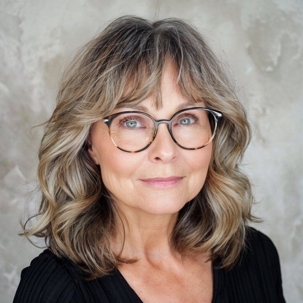 Hairstyles for Women Over 70 With Glasses