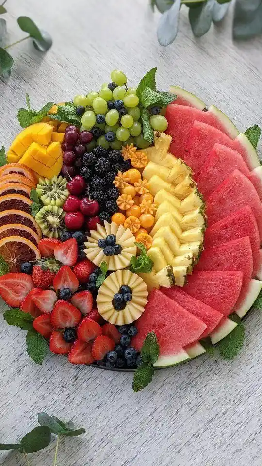 Christmas Fruit Tray Ideas