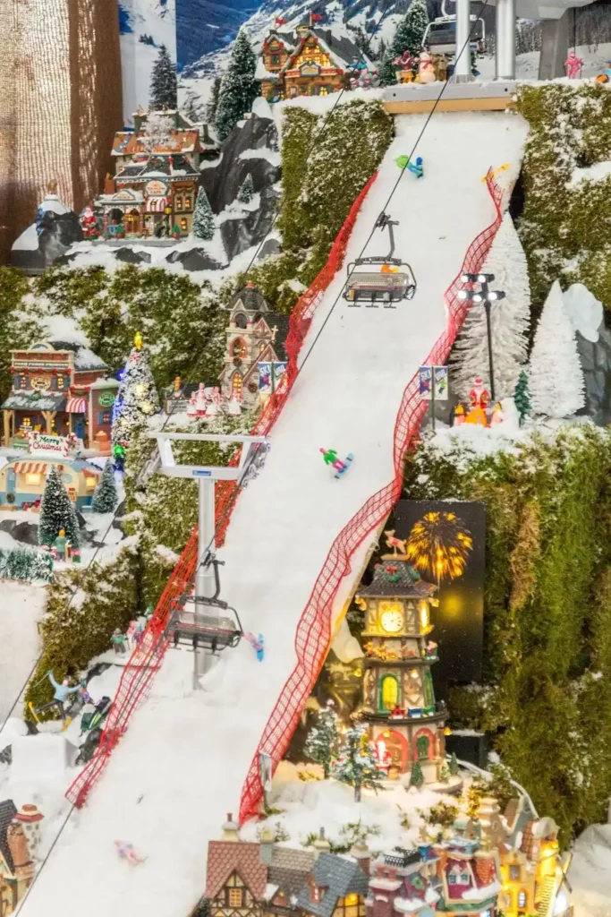 DIY Christmas Village Display Ideas