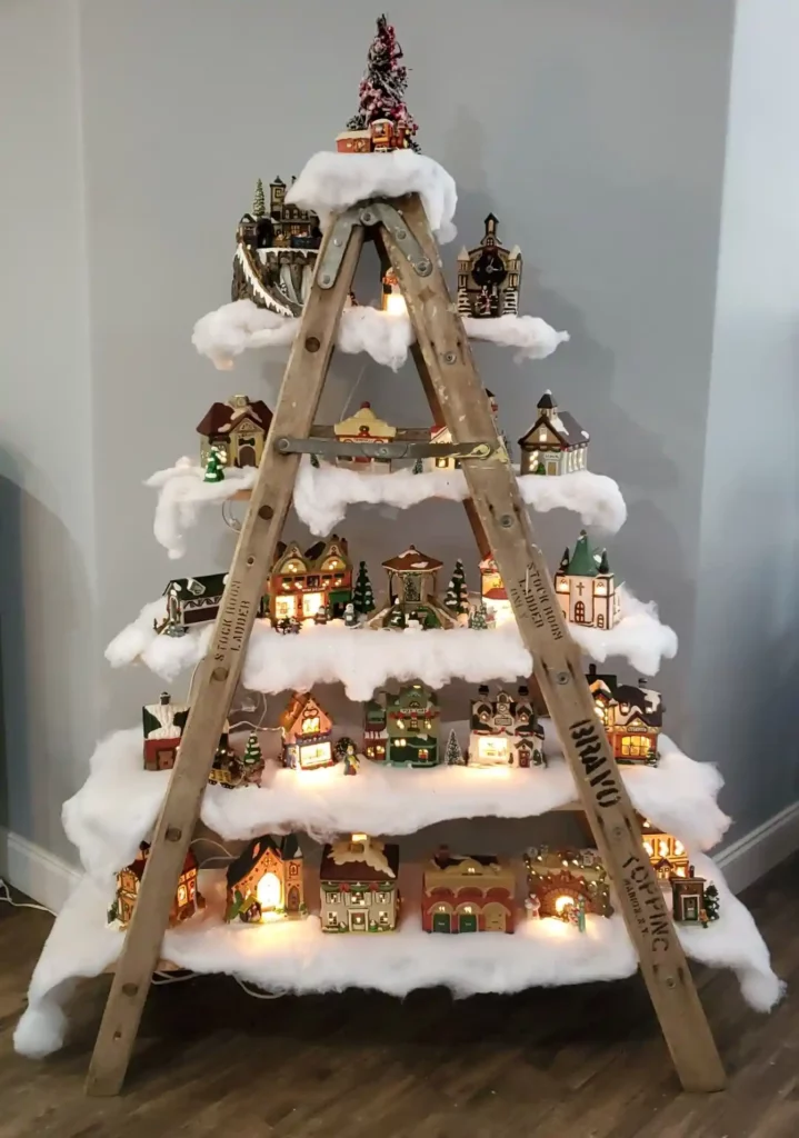 DIY Christmas Village Display Ideas