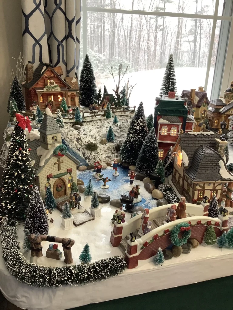DIY Christmas Village Display Ideas