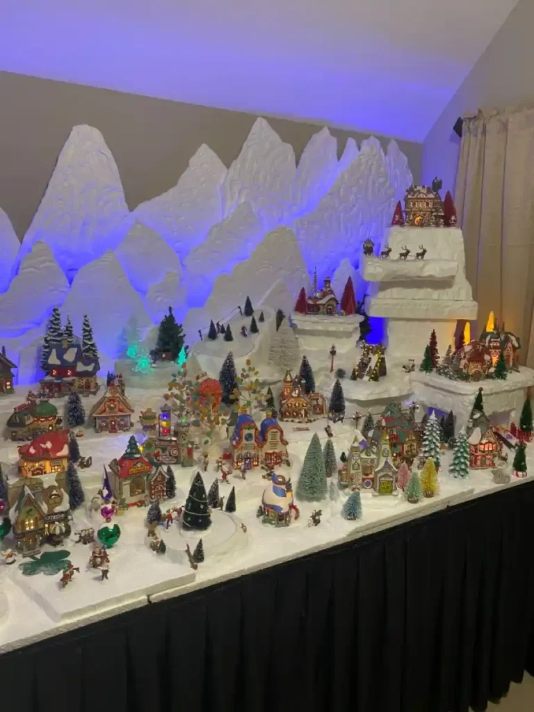 DIY Christmas Village Display Ideas