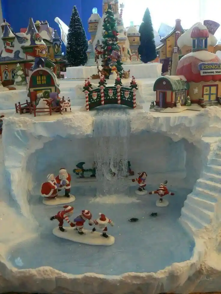 DIY Christmas Village Display Ideas