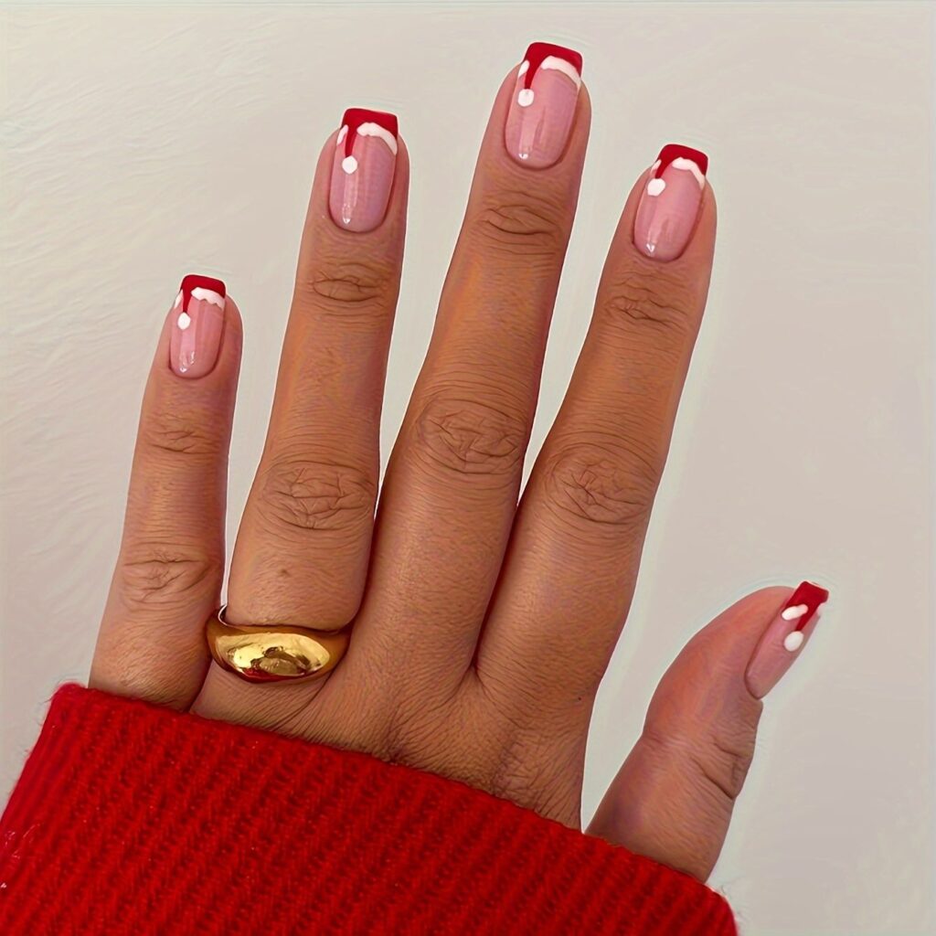Red Christmas Nails