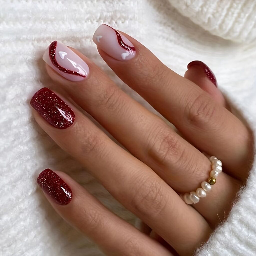 Red Christmas Nails
