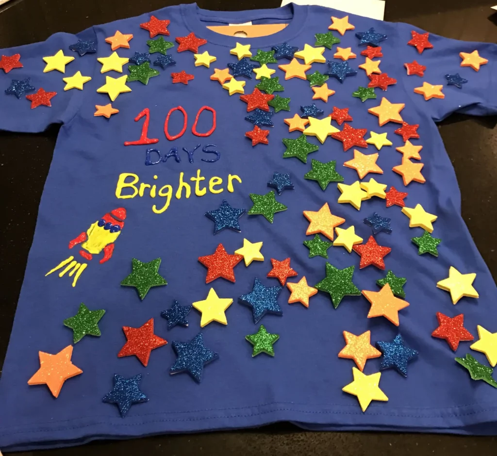 100 Days of School Shirt for Boys