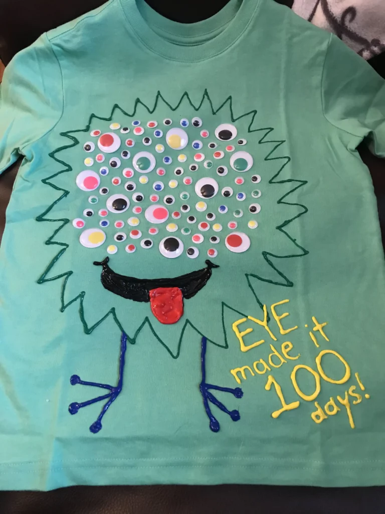 100 Days of School Shirt for Boys