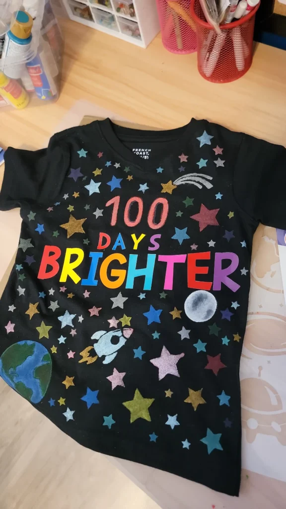 100 Days of School Shirt for Boys