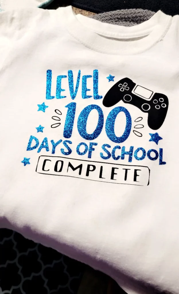 100 Days of School Shirt for Boys