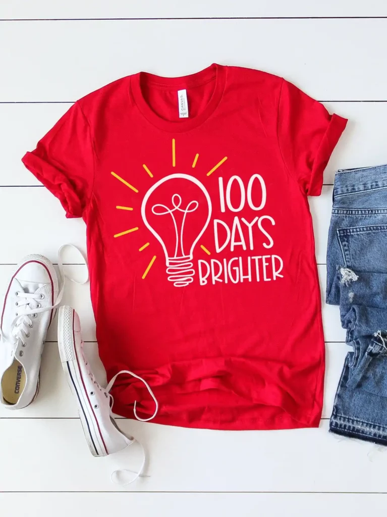 100 Days of School Shirt for Boys
