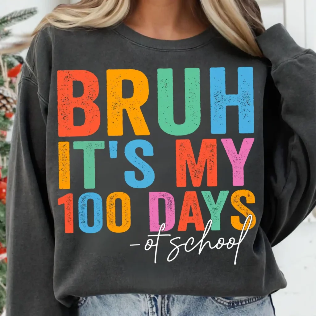 100 Days of School Shirt for Boys