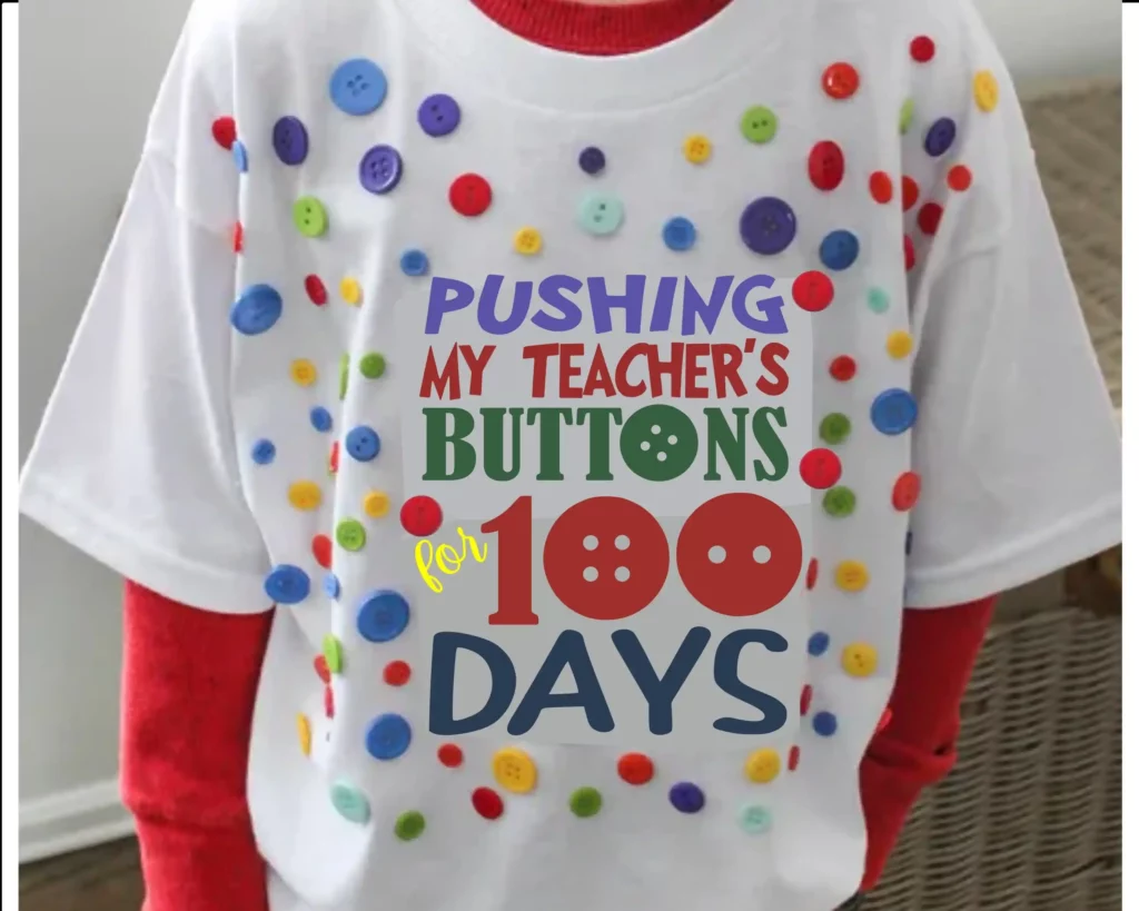 100 Days of School Shirt for Boys