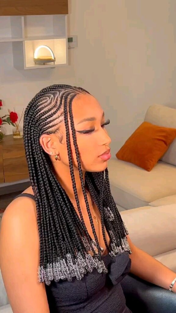 Simple Fulani Braids