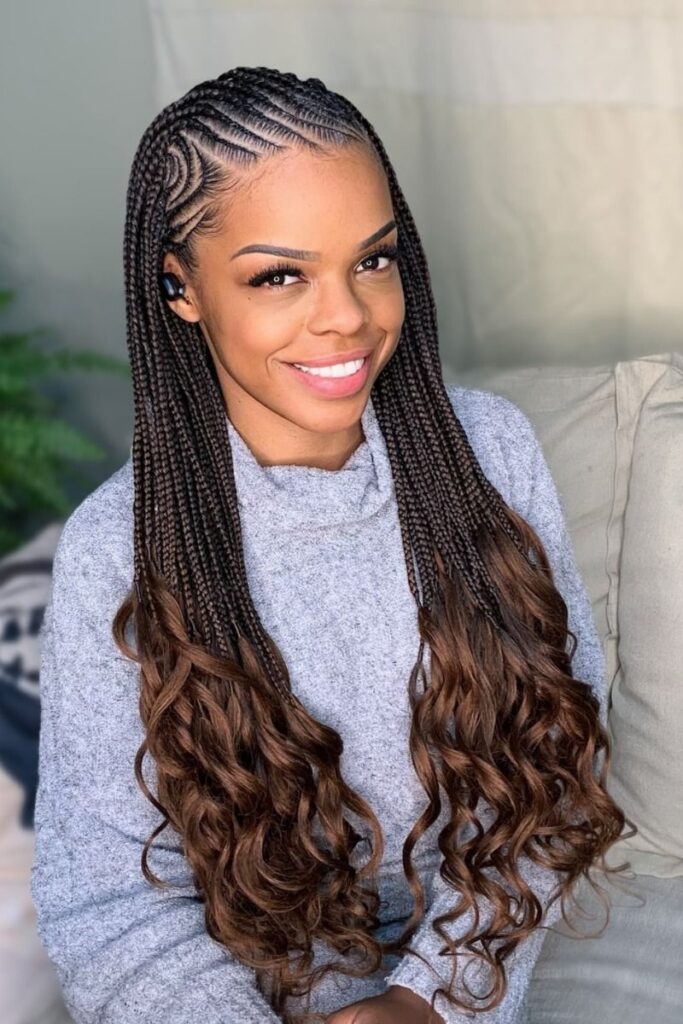 Simple Fulani Braids