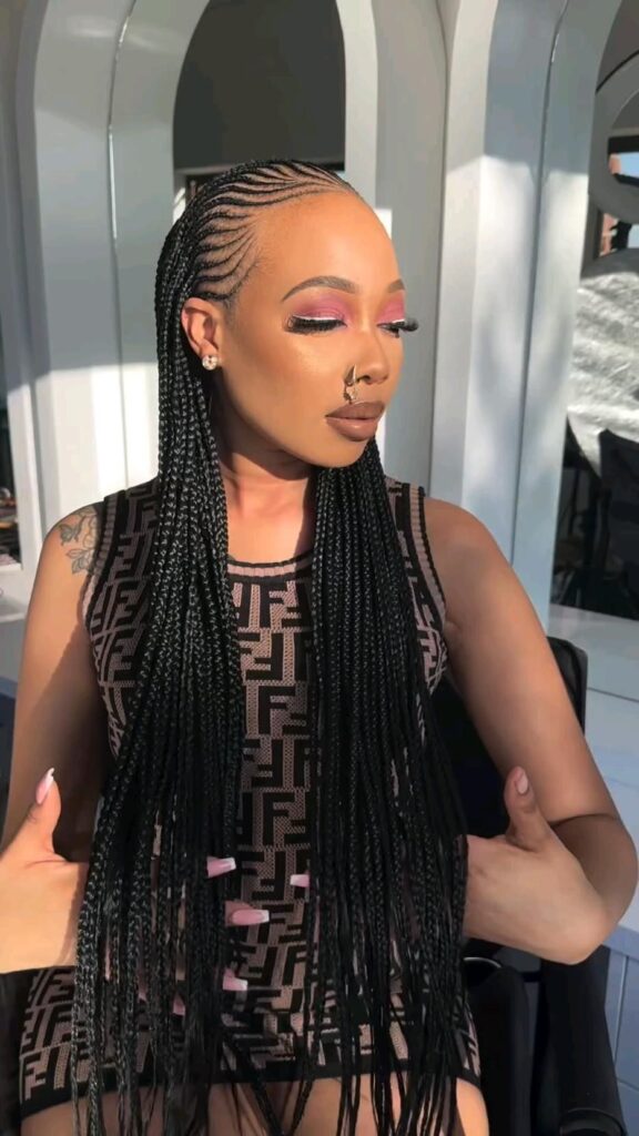 Simple Fulani Braids