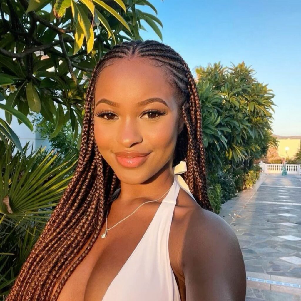 Simple Fulani Braids