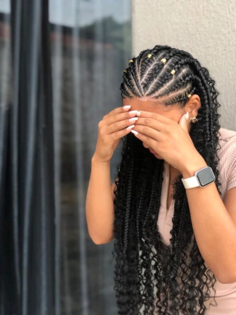 Simple Fulani Braids