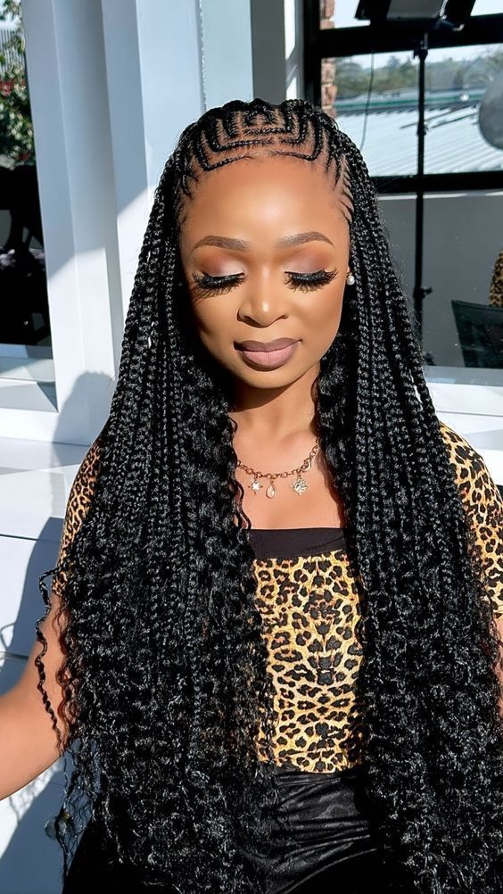 Simple Fulani Braids
