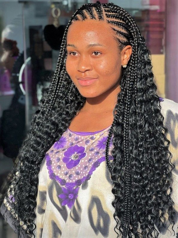 Simple Fulani Braids