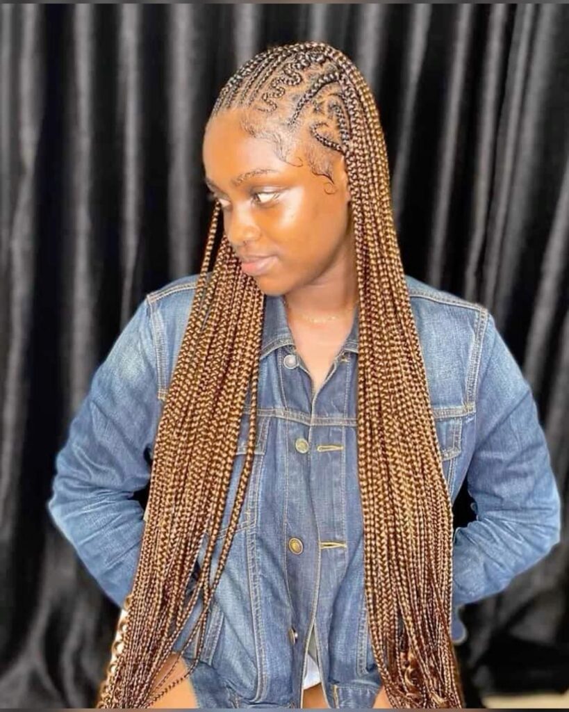 Simple Fulani Braids