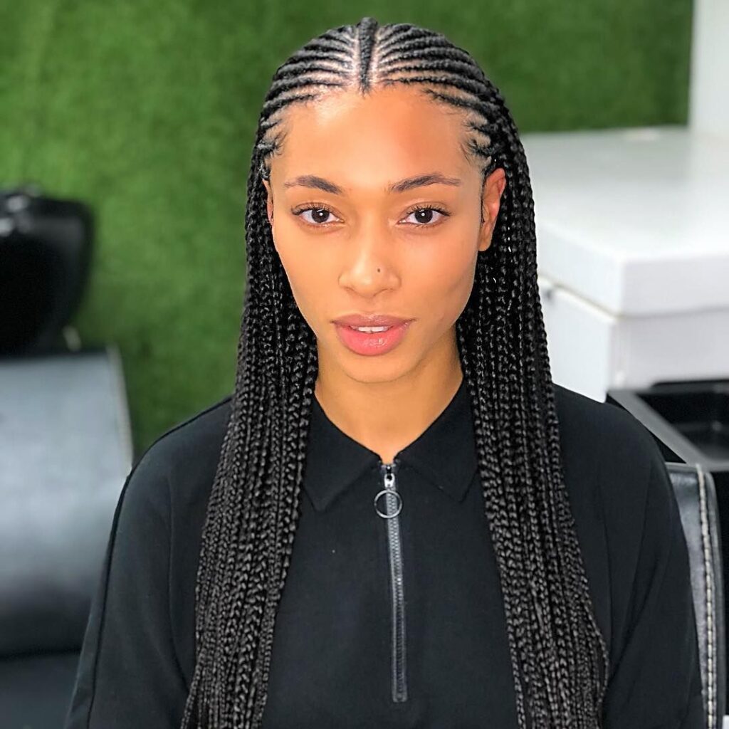 Simple Fulani Braids