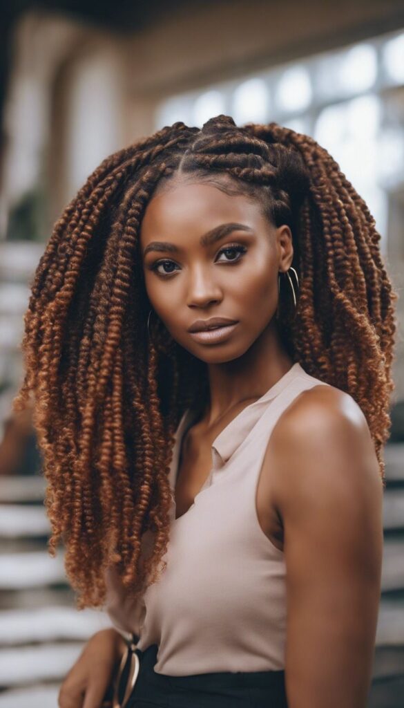 Simple Fulani Braids