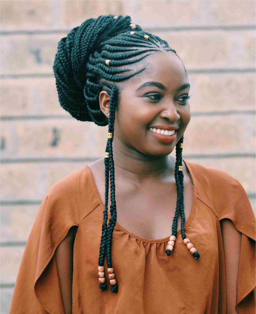 Simple Fulani Braids