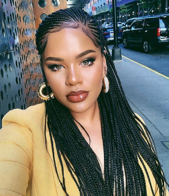 Simple Fulani Braids