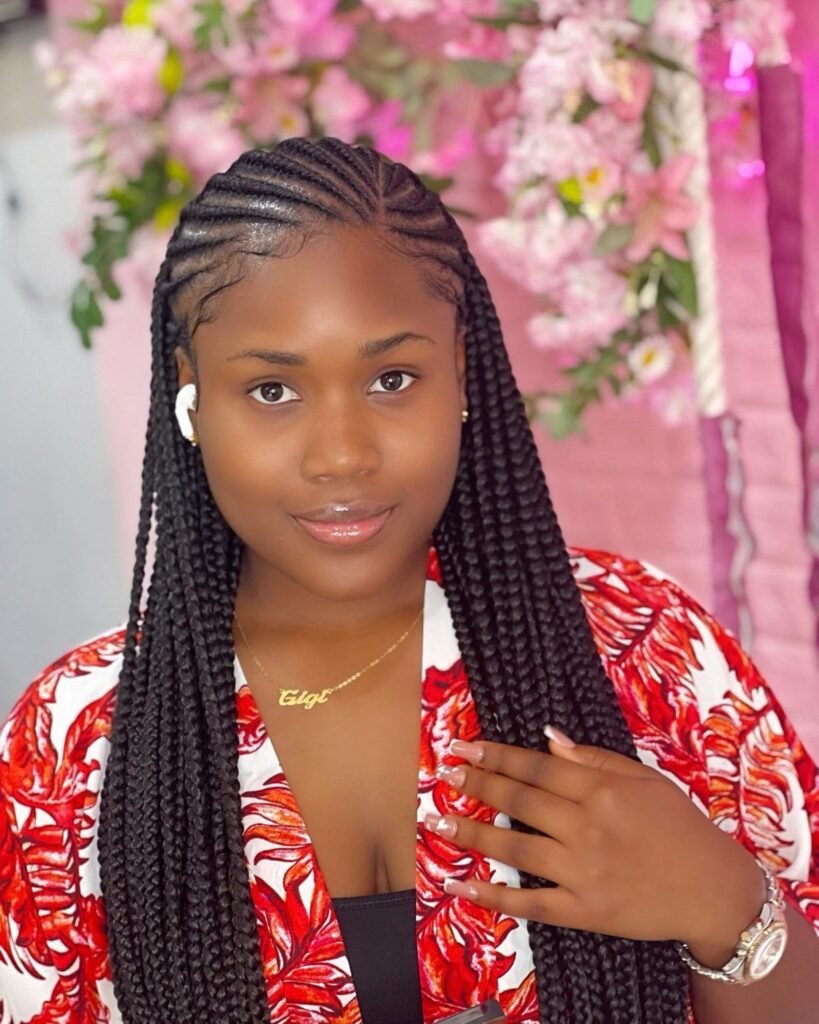 Simple Fulani Braids
